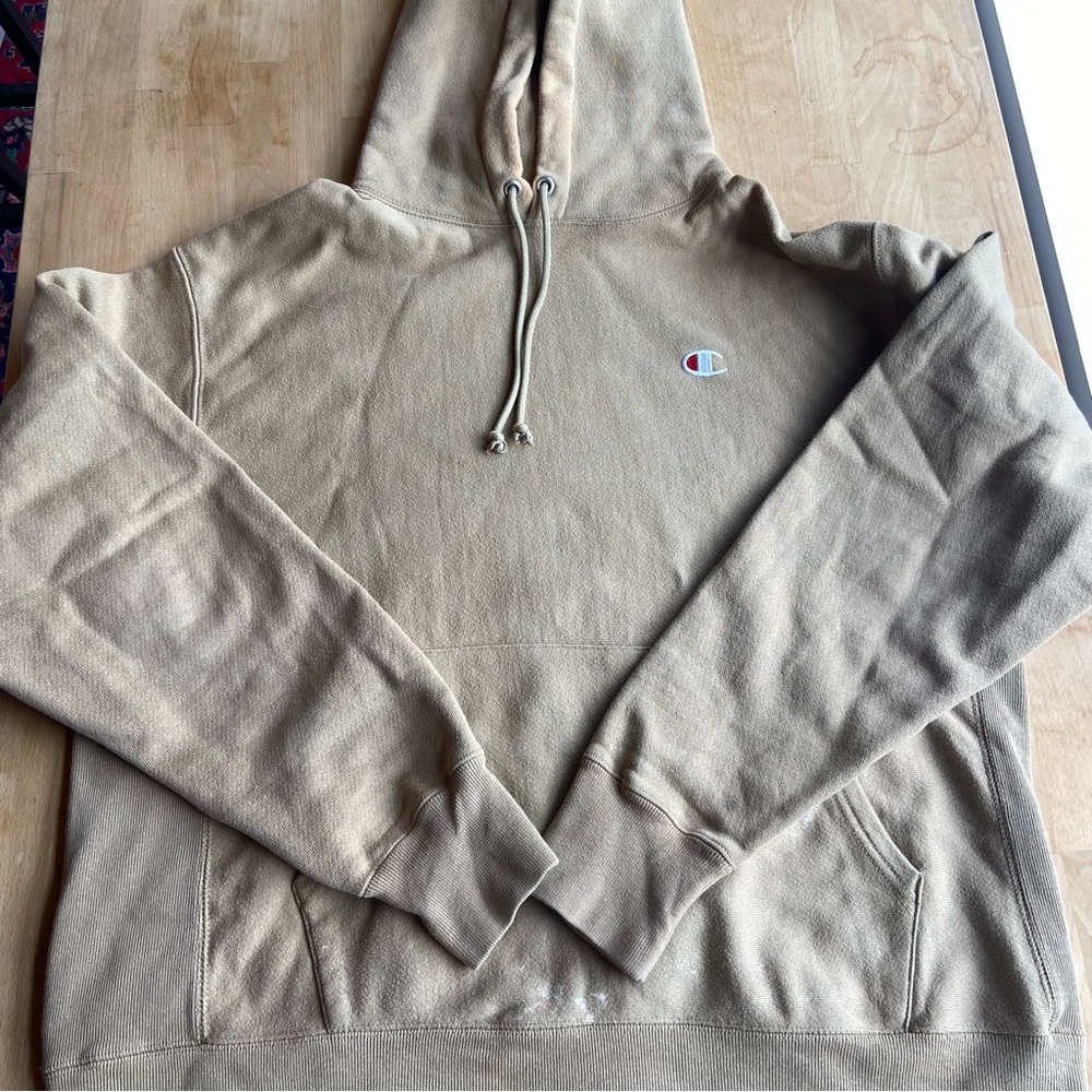 Champion Classic Beige Hoodie